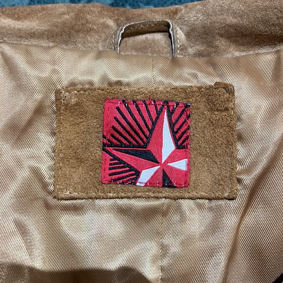 Western Leather Coat - Picture 3 of 5